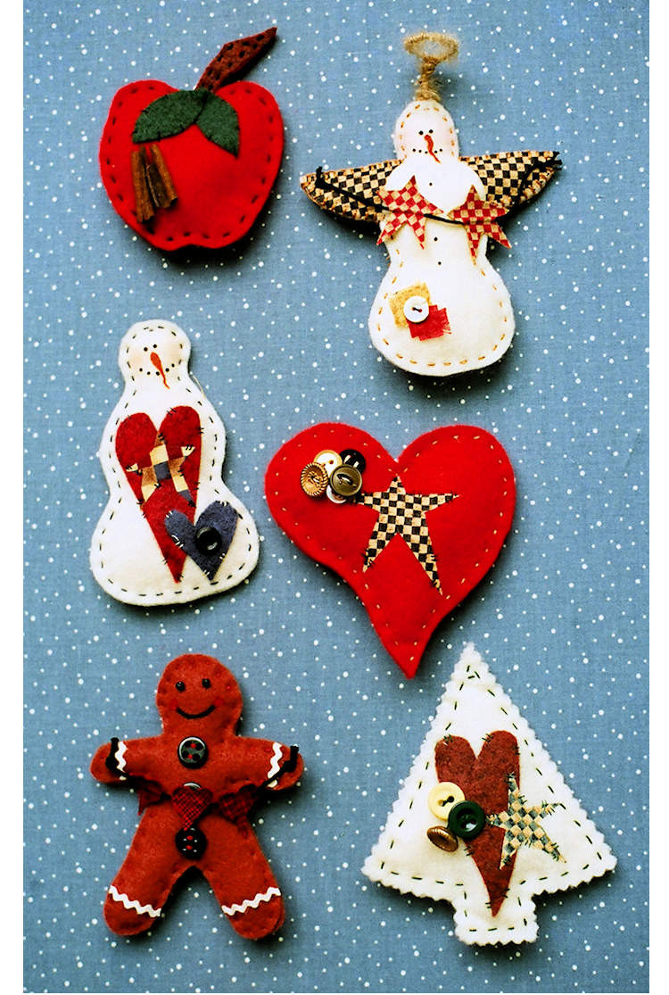 Fun FeltOrnaments - Product Image