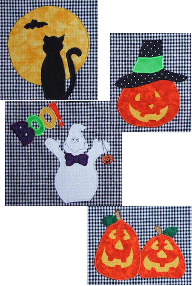 HalloweenApplique - Product Image