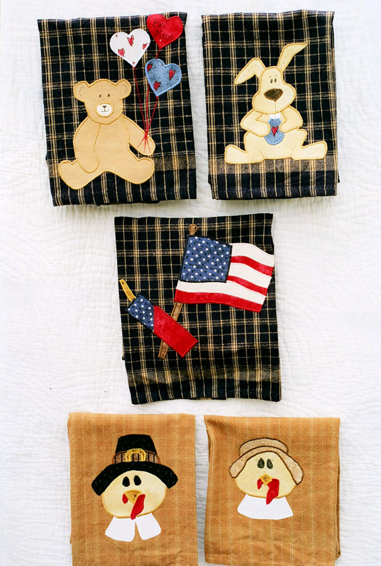 HolidayTea Towels - Product Image