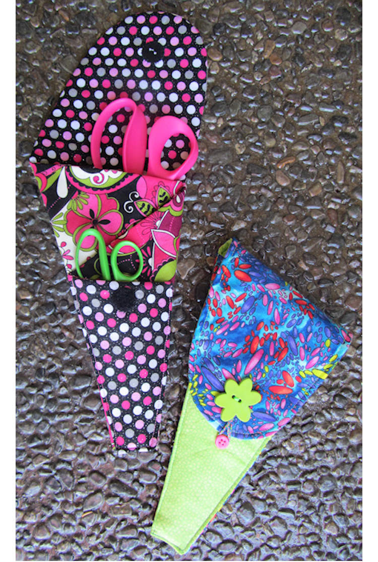 Scissor Holster , Sew Wonderful Dreams Applique and Paper Piecing